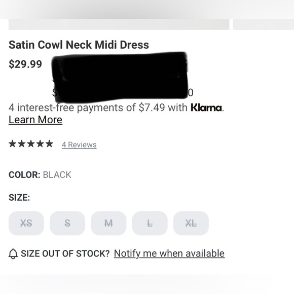 Forever 21 Satin MIDI Dress - Picture 10 of 10